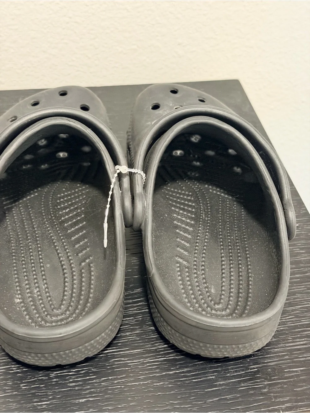 Crocs Classic Black Clogs- Size 1